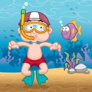 Snorkeling kid N3