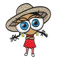 Girl in a hat