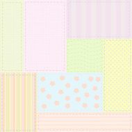 Baby pattern abstract background