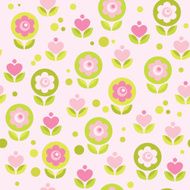 Floral Seamless Pattern - Illustration N4