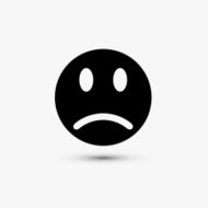 Vector black web icon on white background Eps10 N6