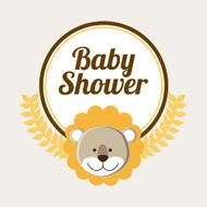 Baby shower design N250