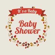 Baby shower design N257