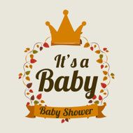 Baby shower design N260