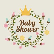 Baby shower design N261