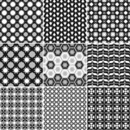 Set of seamless patterns N2