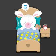 Sweet dreams kawaii bunny
