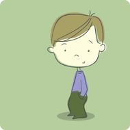 Cute Boy Illustration