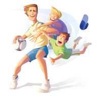 basketball-family