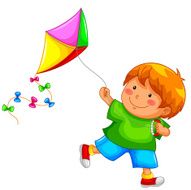 Boy with Kite N5