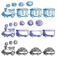 train doodle N2