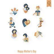 Happy Mothers Day Icons N459