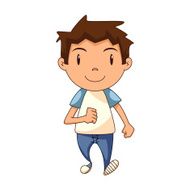 Child walking N2