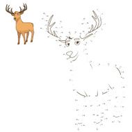 Connect the dots to draw animal educational game N19