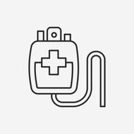 Donation line icon N179