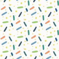 Vector seamless patterns Cute and colorful background