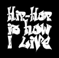 Hip-hop style emblem T-shirt Design