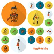 Happy Mothers Day Icons N464