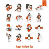 Happy Mothers Day Icons N467