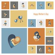 Happy Mothers Day Icons N470