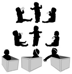 Multiple images of babies N3
