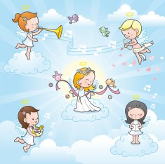Our new angel cute kids celebration