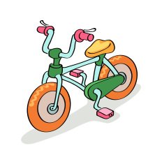 Bicycle Cartoon N2