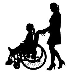 Vector silhouette of family N288