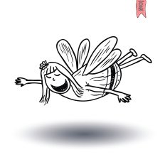 fairie angel vector illustration N5
