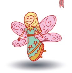 fairie angel vector illustration N6