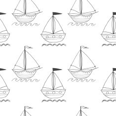 Pattern with ships N2