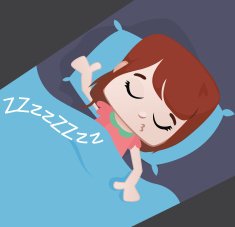 Sleeping girl N12