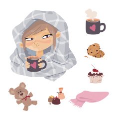 Kid Illness icons