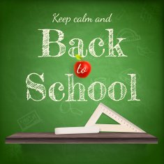 Back to school background template EPS 10 N3
