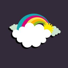 Rainbows and Clouds