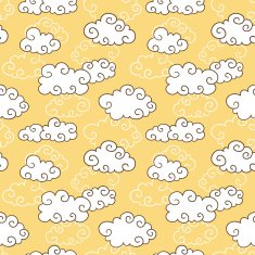 curly clouds pattern N2