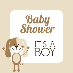 Baby shower design N242