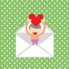 boy gives a heart N2