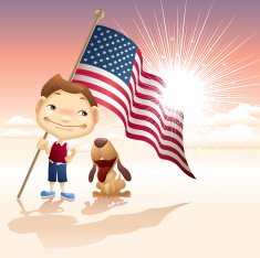 Patriotic Boy N3