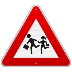 Pedestrian Danger Sign N2
