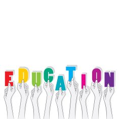 education banner concept design