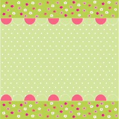 seamless floral baby pattern
