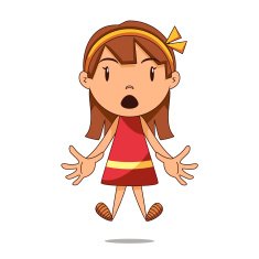 surprised girl N2