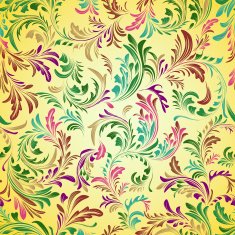 Vintage floral seamless pattern N3