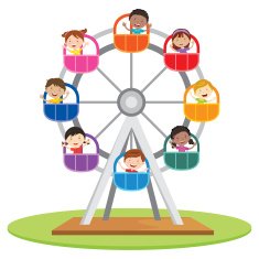 Circus ferris wheel