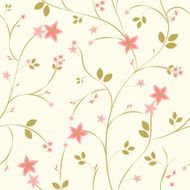 Floral print seamless background N6