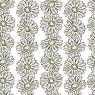 Vintage floral print seamless background N5