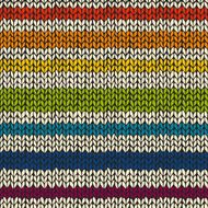 Seamless pattern with knitted stripes