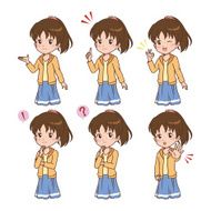 girl pose N57