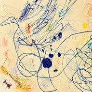 Abstract Children Drawing N17